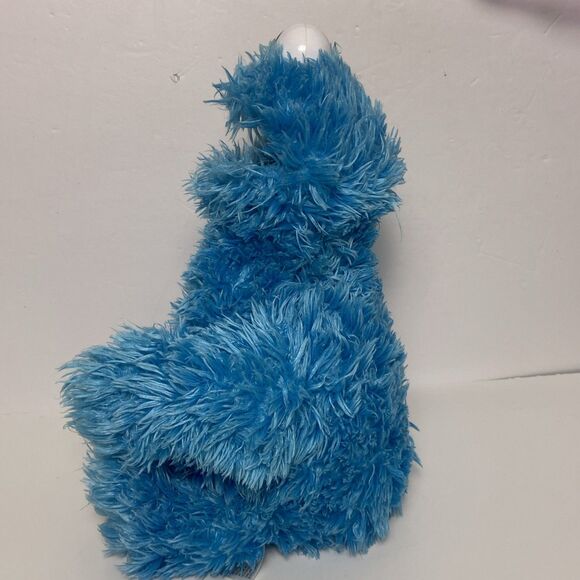 Cookie Monster Sesame Street Busch Gardens Blue Fury Googley Eyes Soft Cuddly - Picture 8 of 10